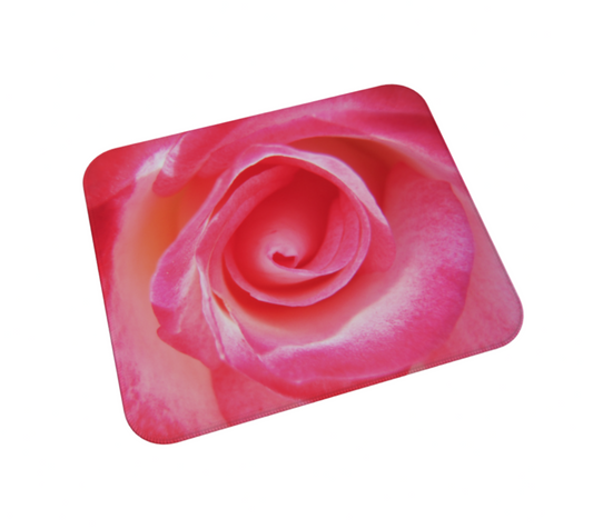 Sparkle Rose Desk Mat Mousepad