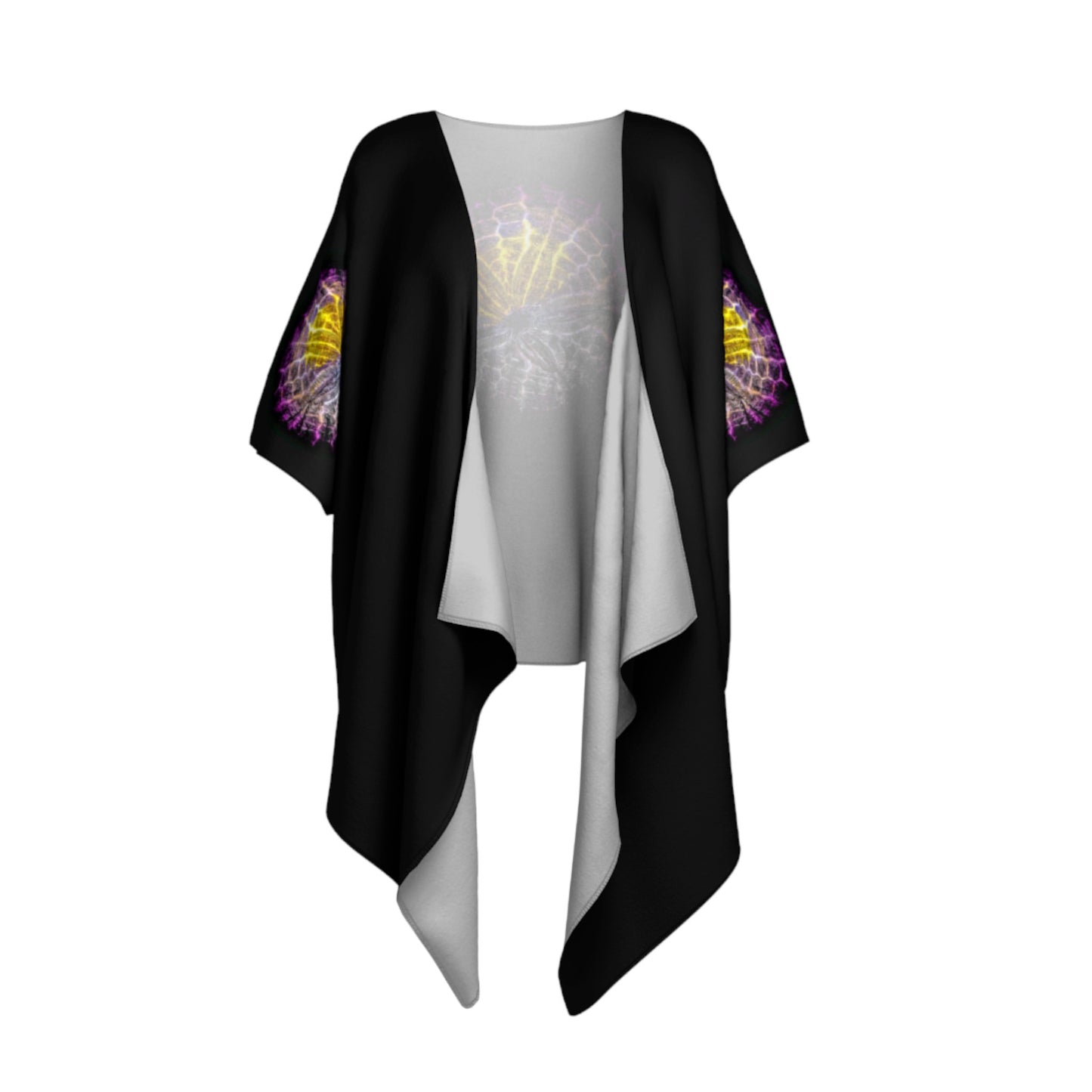 Spotlight Sand Dollar Draped Kimono