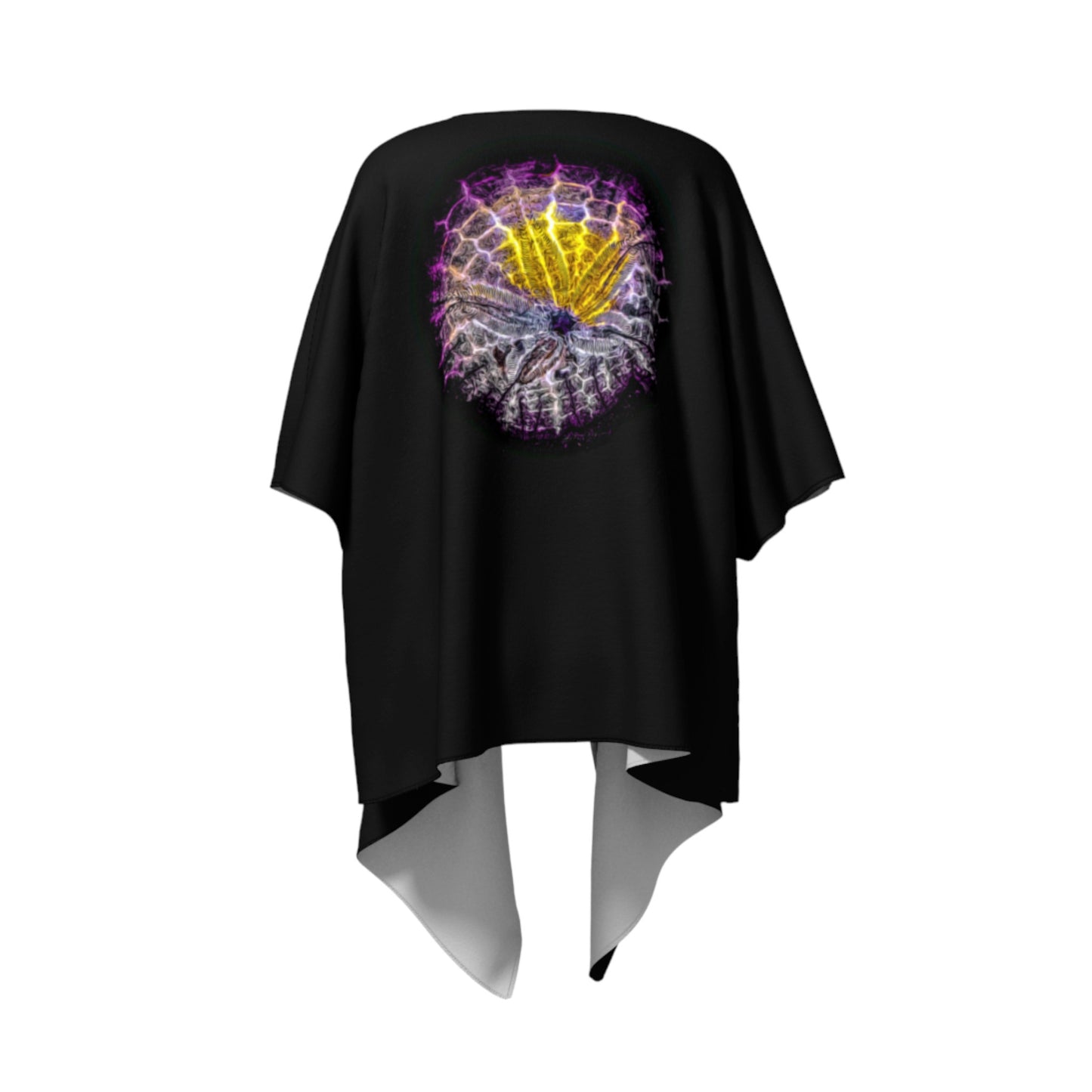 Spotlight Sand Dollar Draped Kimono