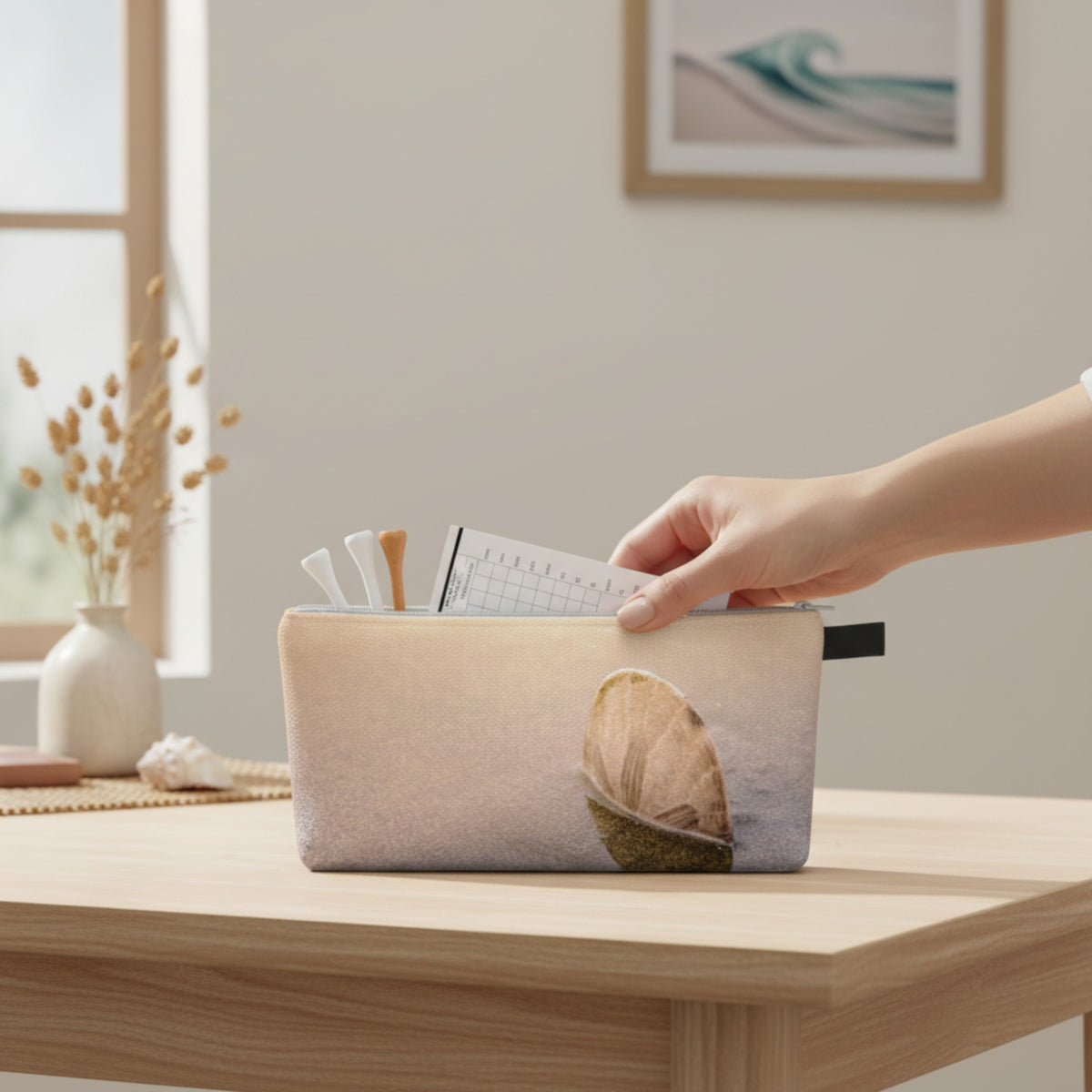 Standing in the Glow Sand Dollar Versatile Storage Pencil Case