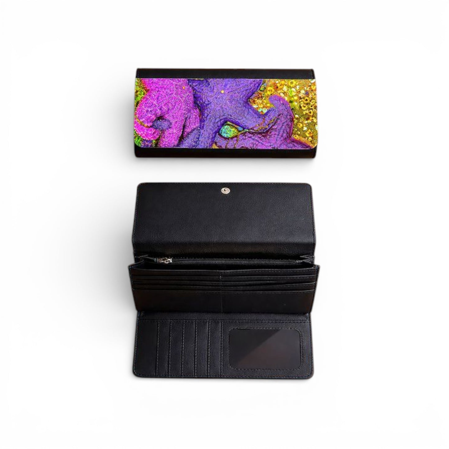 interior view of the wallet