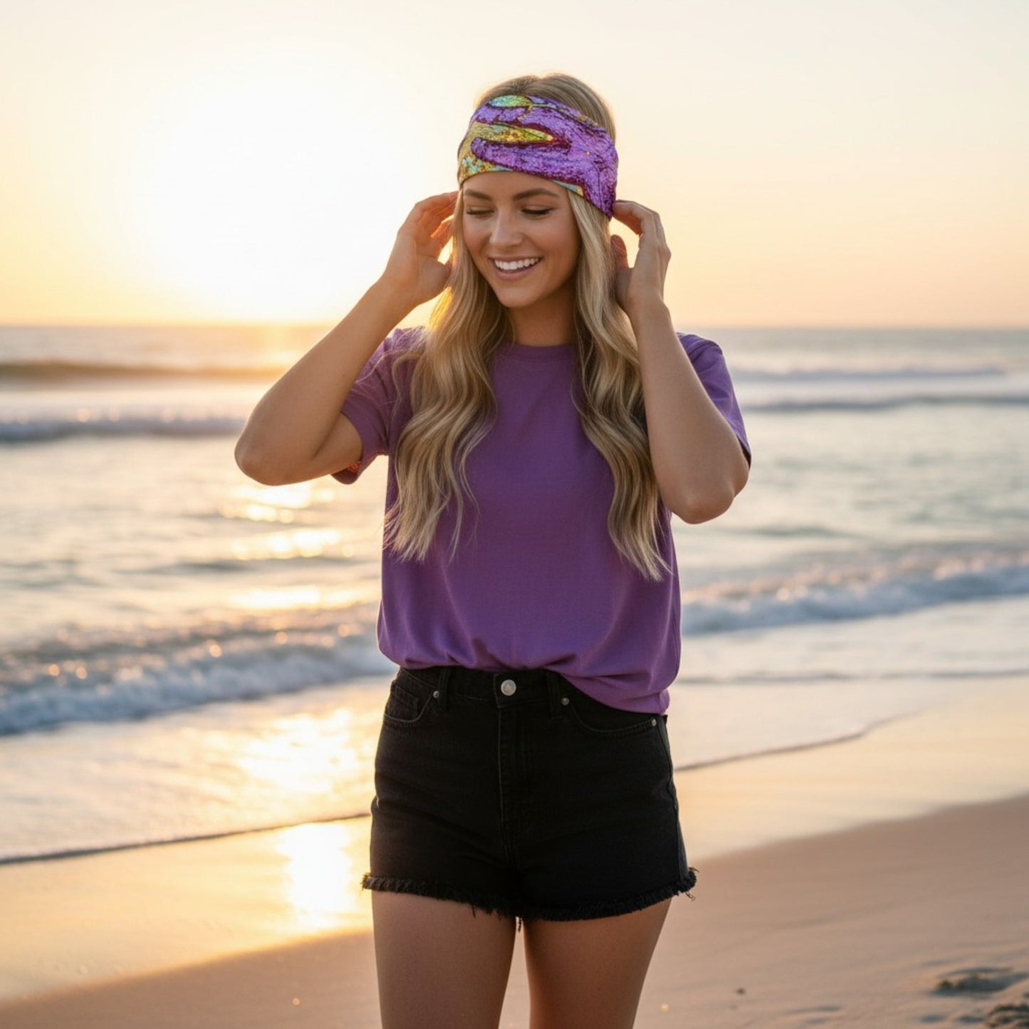 Starfish Cluster Headband Neck Gaiter