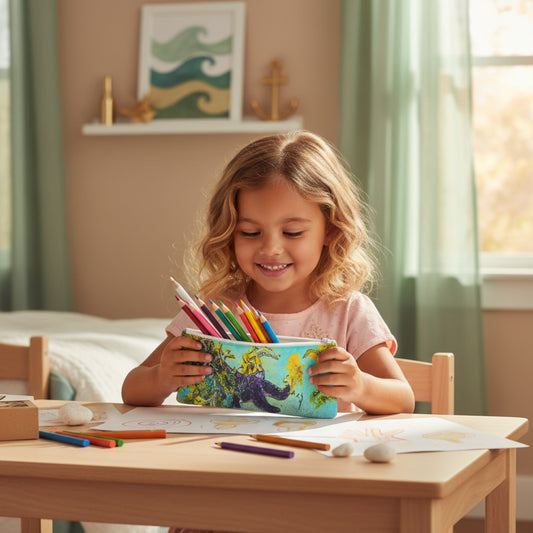Starfish Paradise Versatile Storage Pencil Case