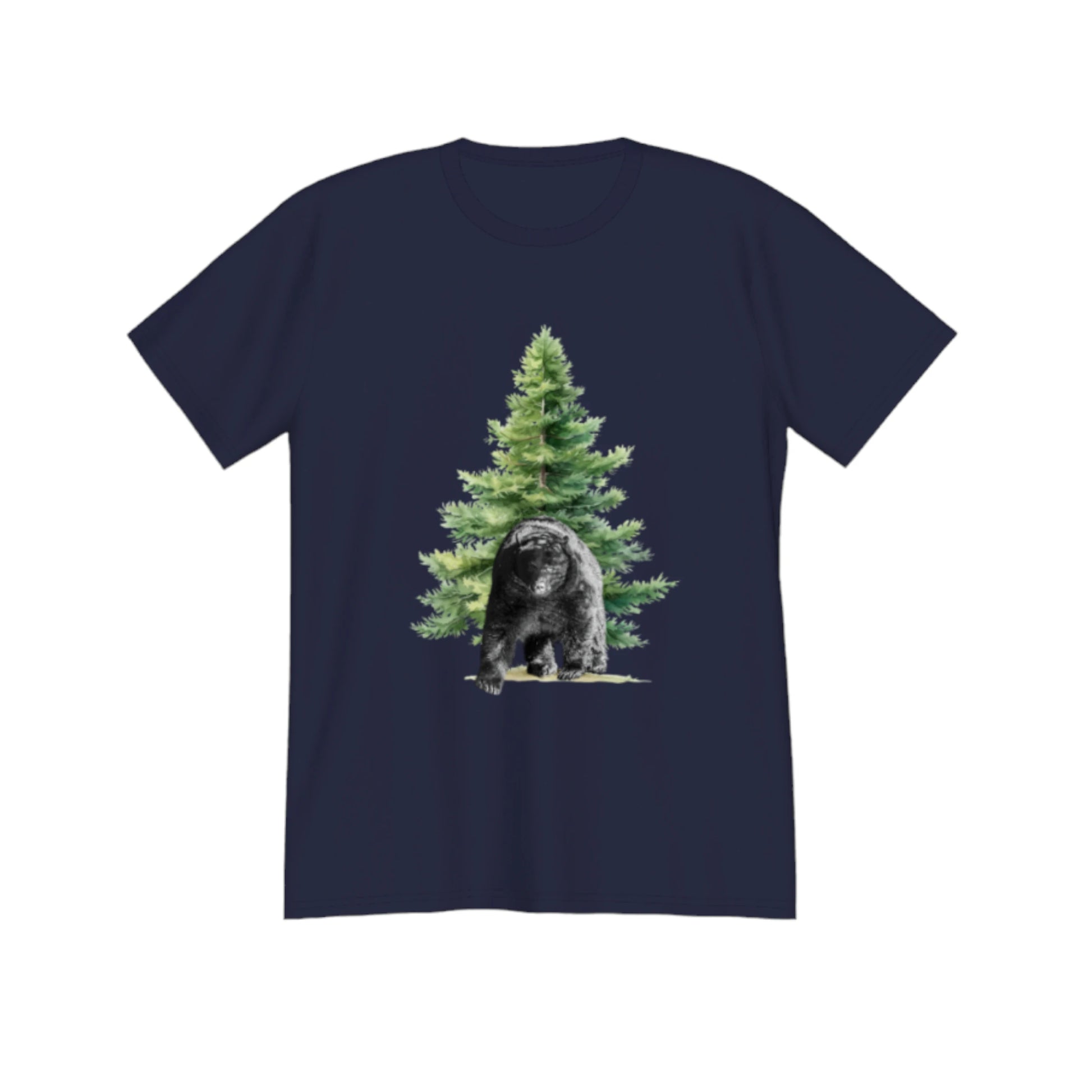 Observant Bear Premium Unisex t-shirt.  by van isle goddess dot coom