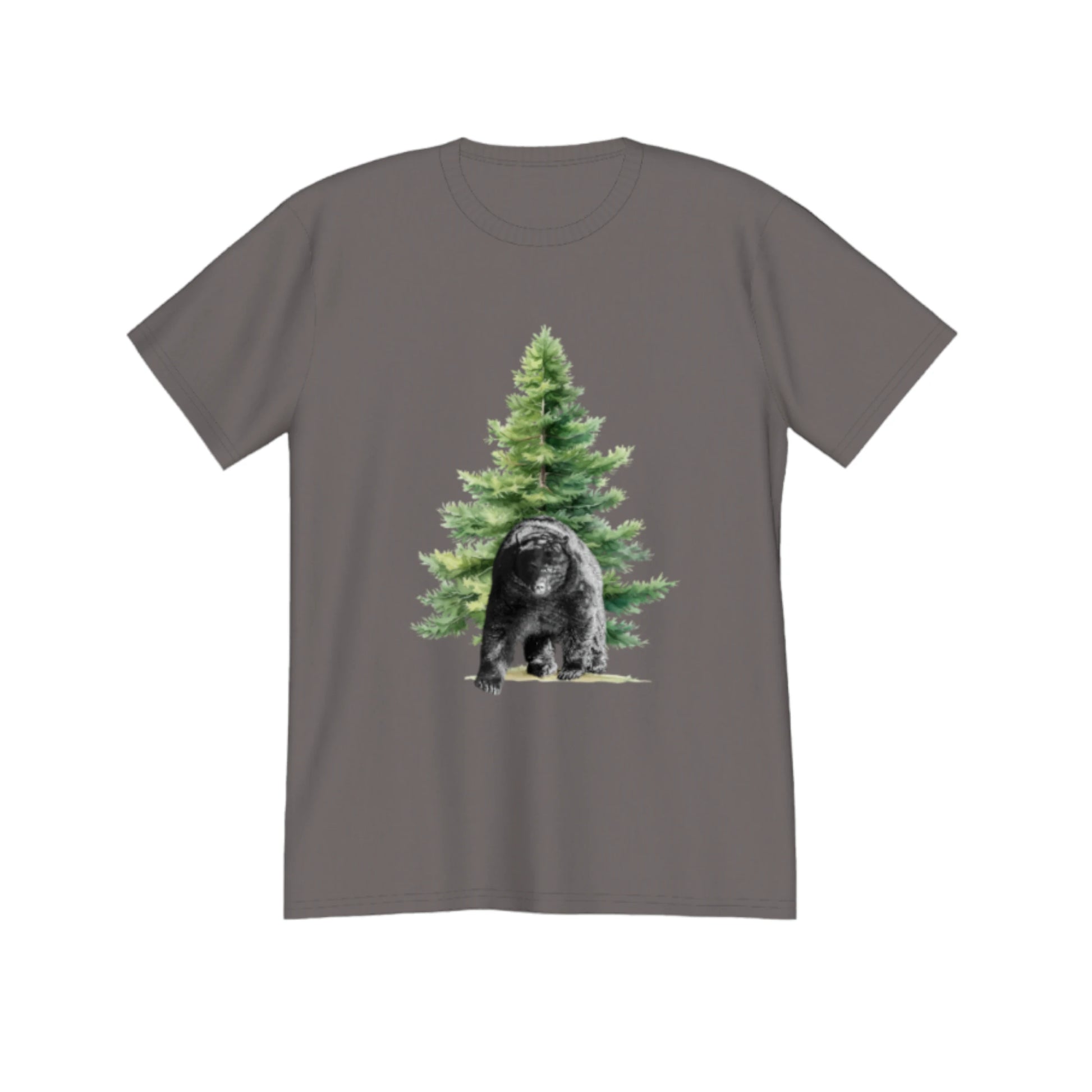 Observant Bear Premium Unisex t-shirt.  by van isle goddess dot coom