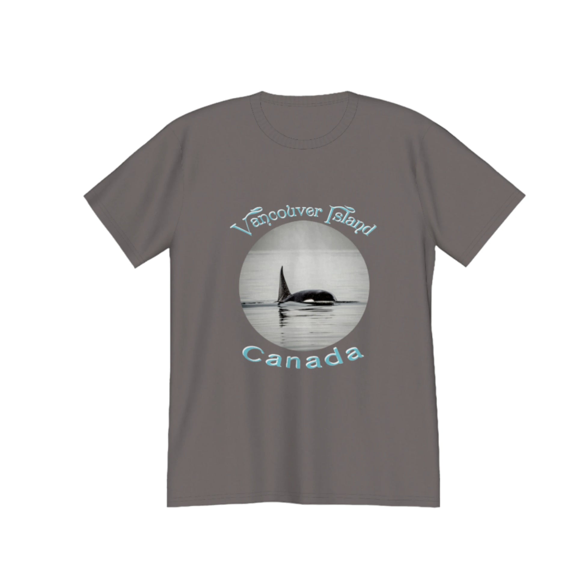 Orca Spray Vancouver Island Canada Premium Unisex T-shirt. Souvenir. by van isle goddess dot com