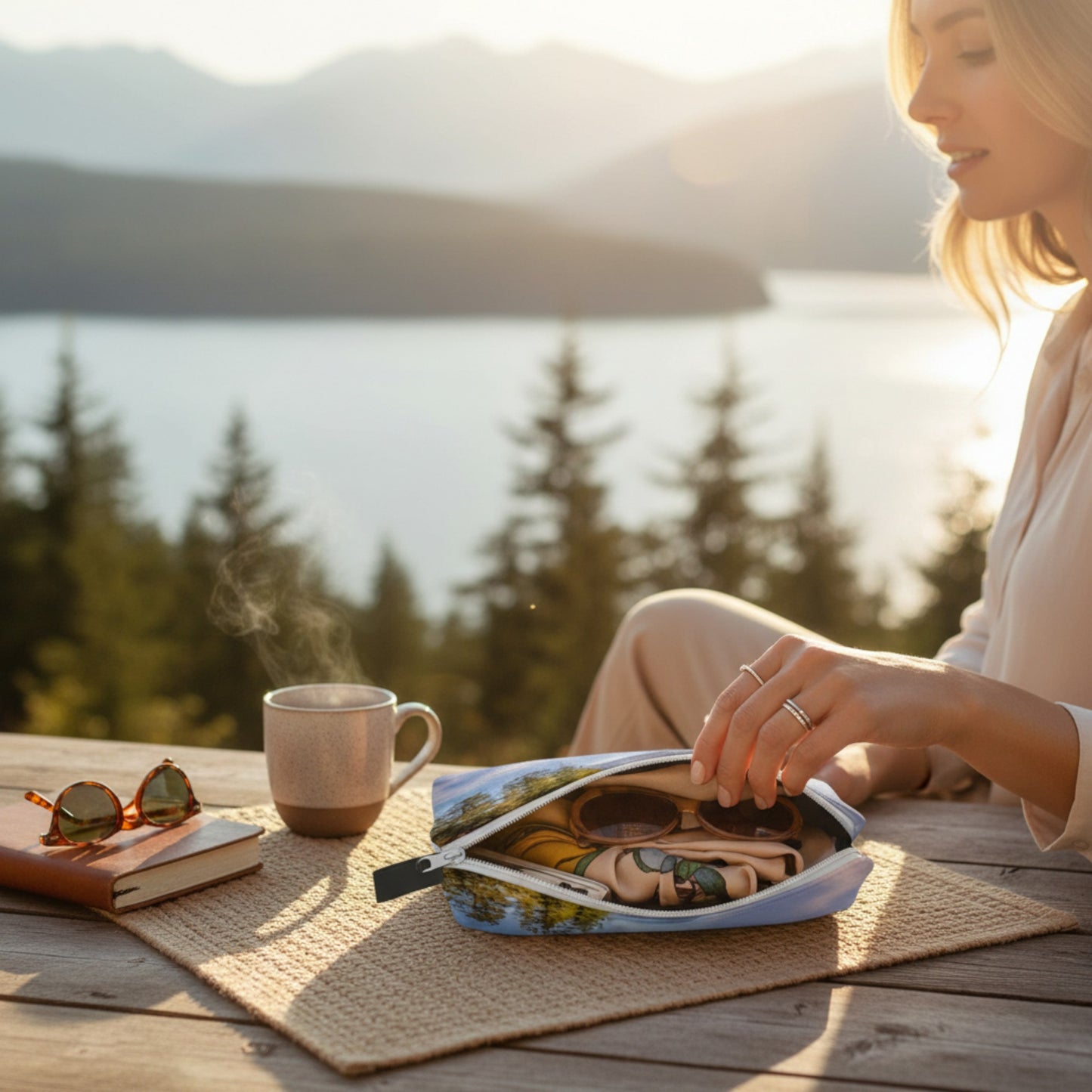 Tofino Inlet Adventure Tote Zipper Carry All