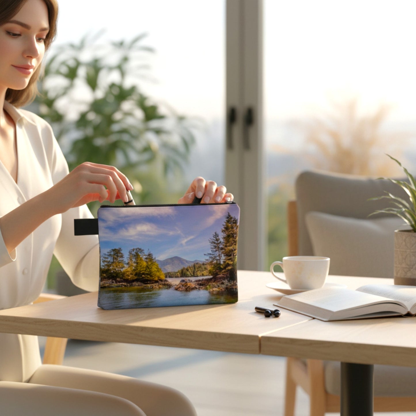 Tofino Inlet Adventure Tote Zipper Carry All