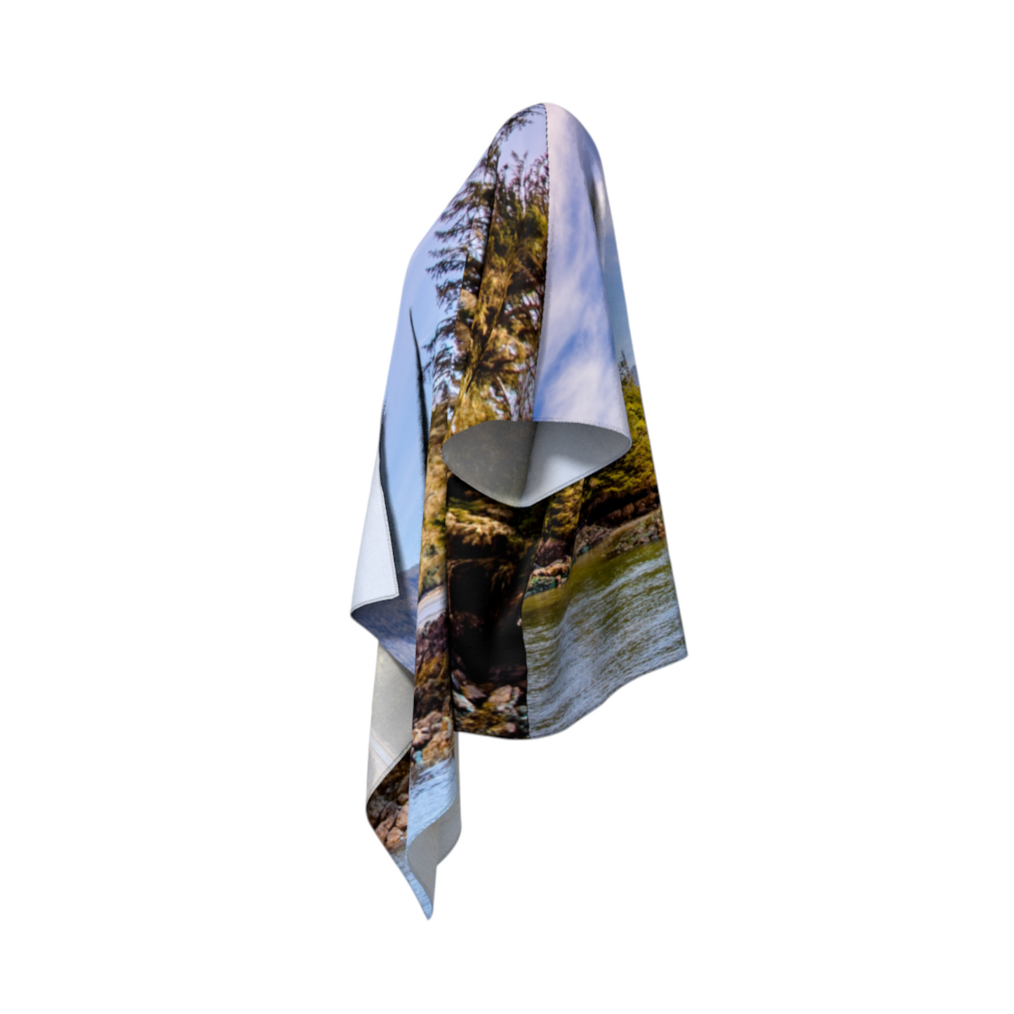 Tofino Inlet Draped Kimono