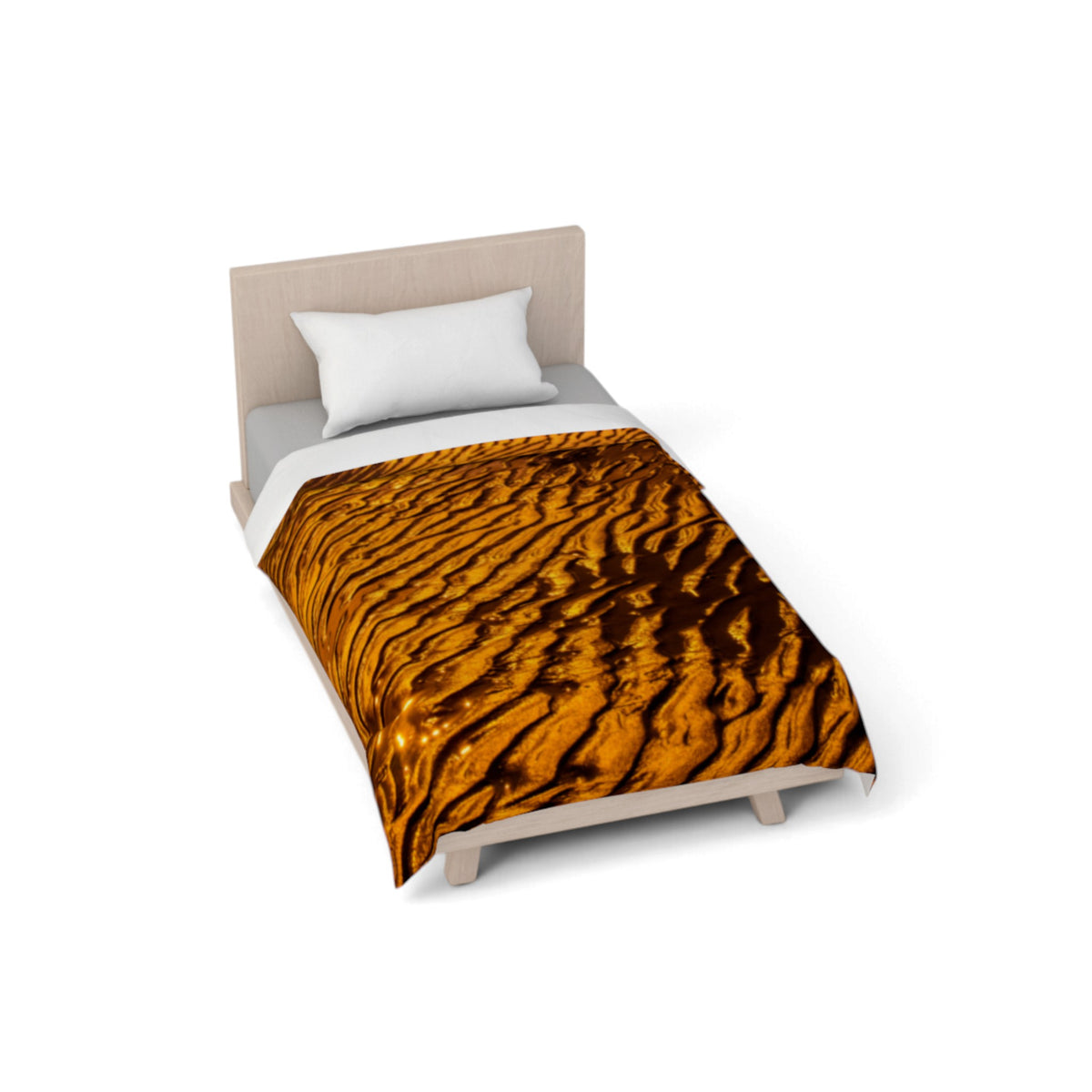 Golden Sand | Vancouver Island Cotton Duvet Cover