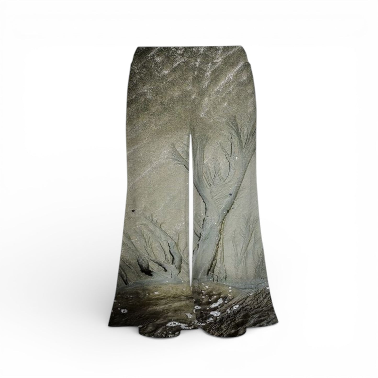 Under A Seashell Moon Plus Size Carla Palazzo Pants