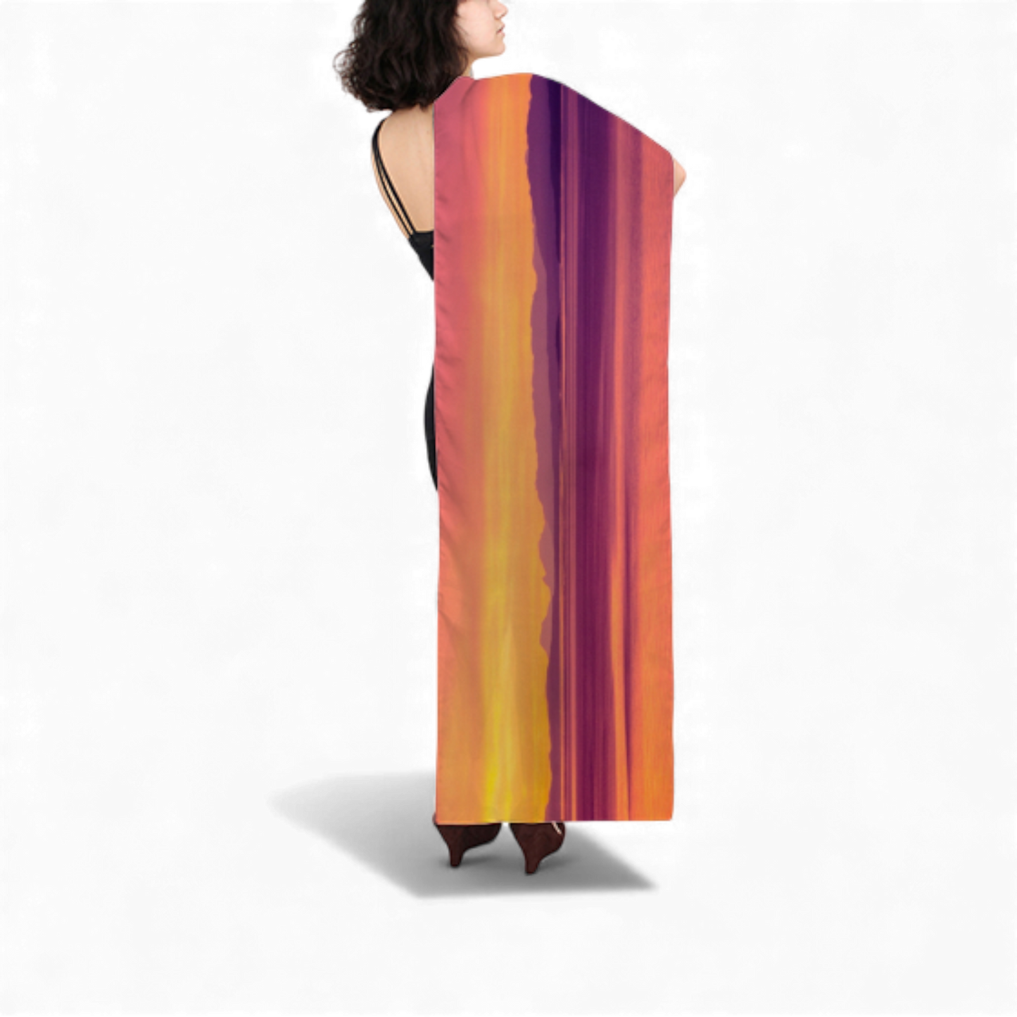 Vancouver Island Sunset Long Scarf