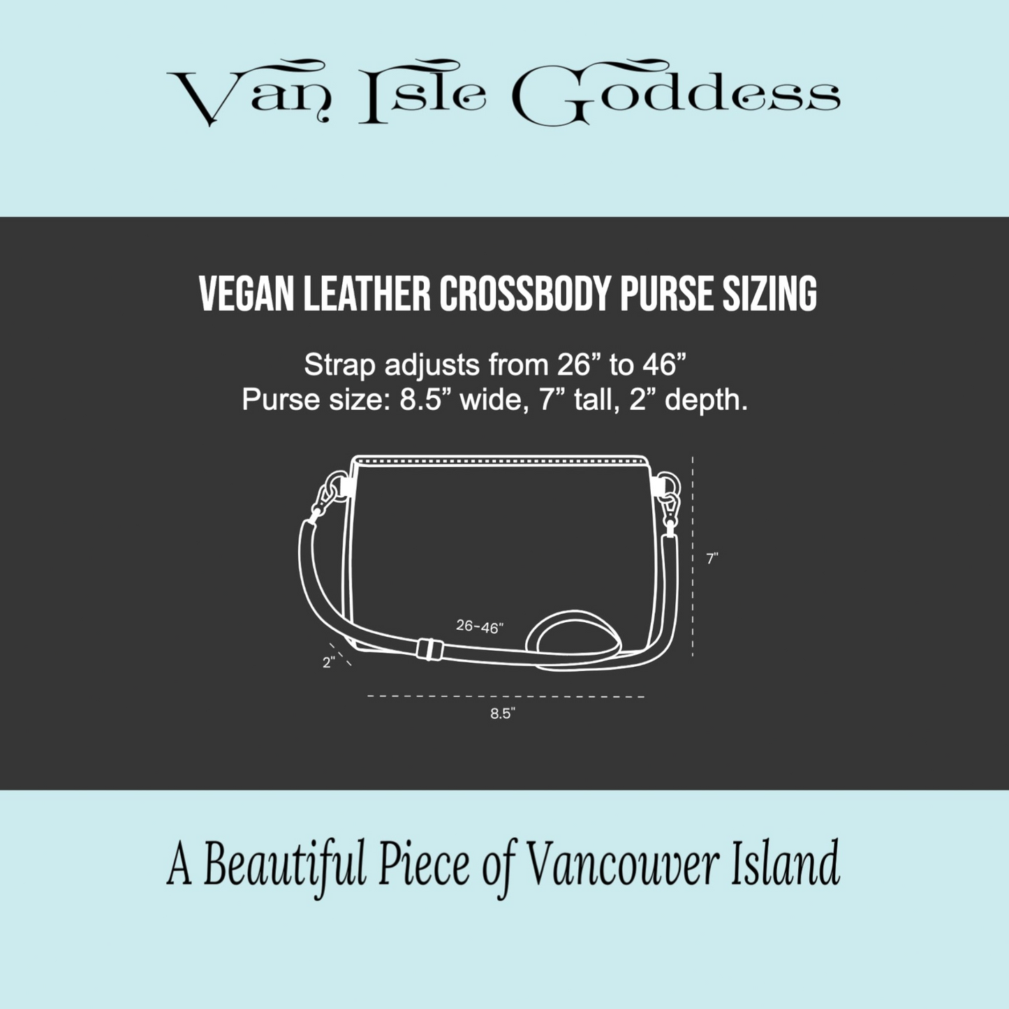 Thunderbird Eagle Vegan Leather Crossbody Purse