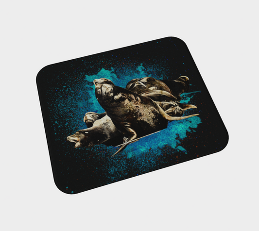 What’s up? Sea Lions Desk Mat Mousepad