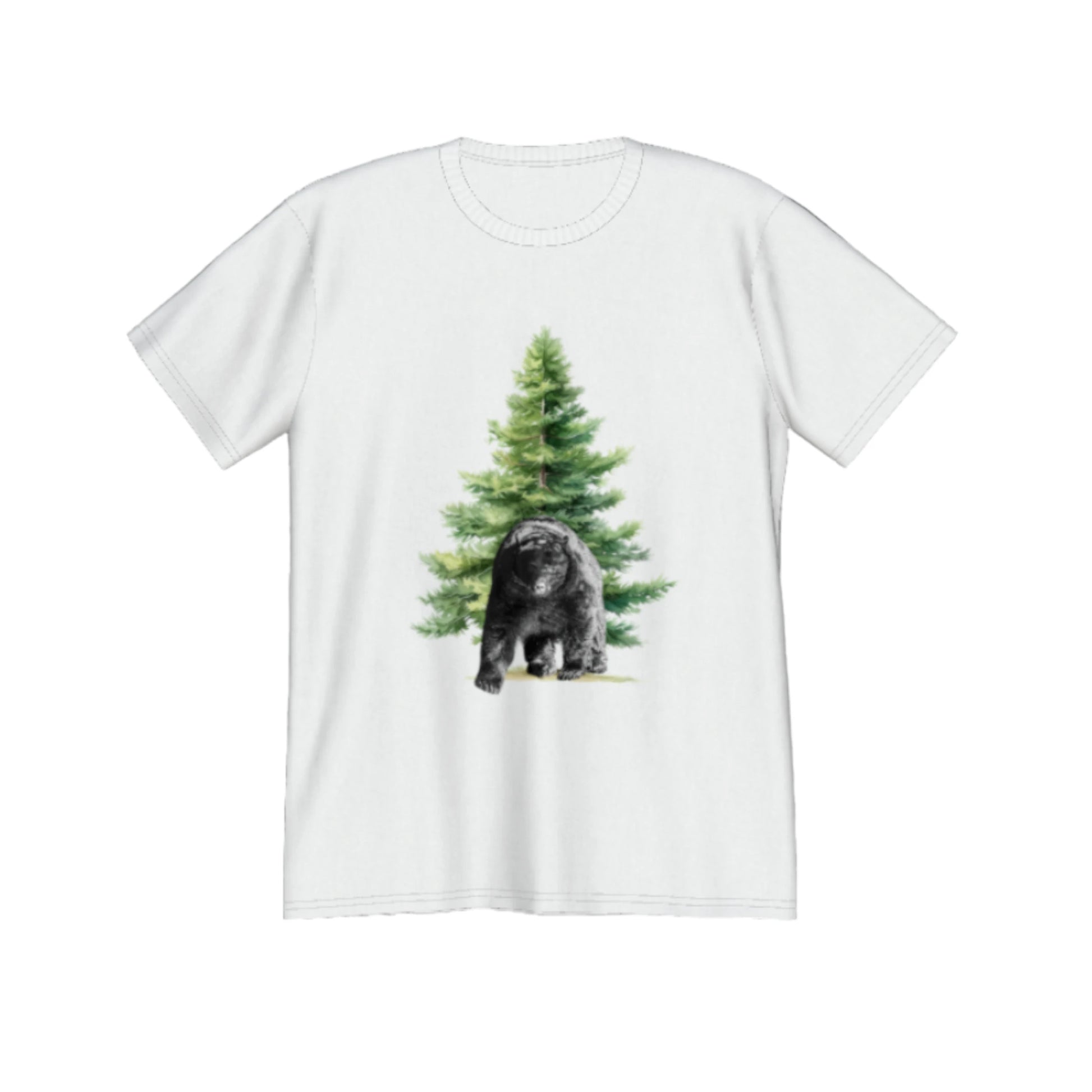 Observant Bear Premium Unisex t-shirt.  by van isle goddess dot coom