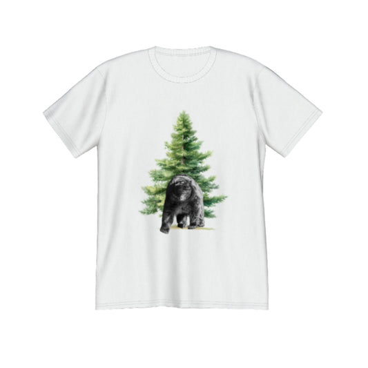 Observant Bear Premium Unisex t-shirt.  by van isle goddess dot coom