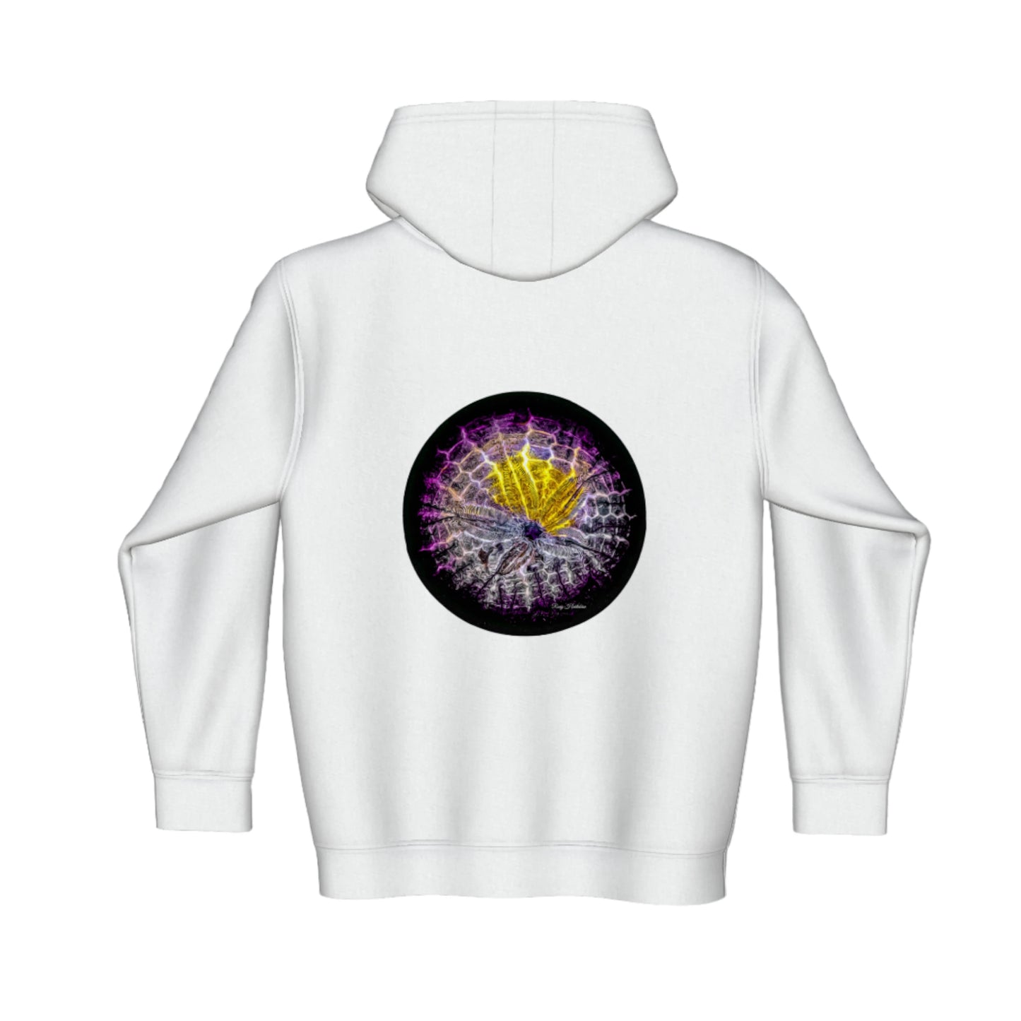 Spotlight Sand Dollar Premium Zipper Hoodie back