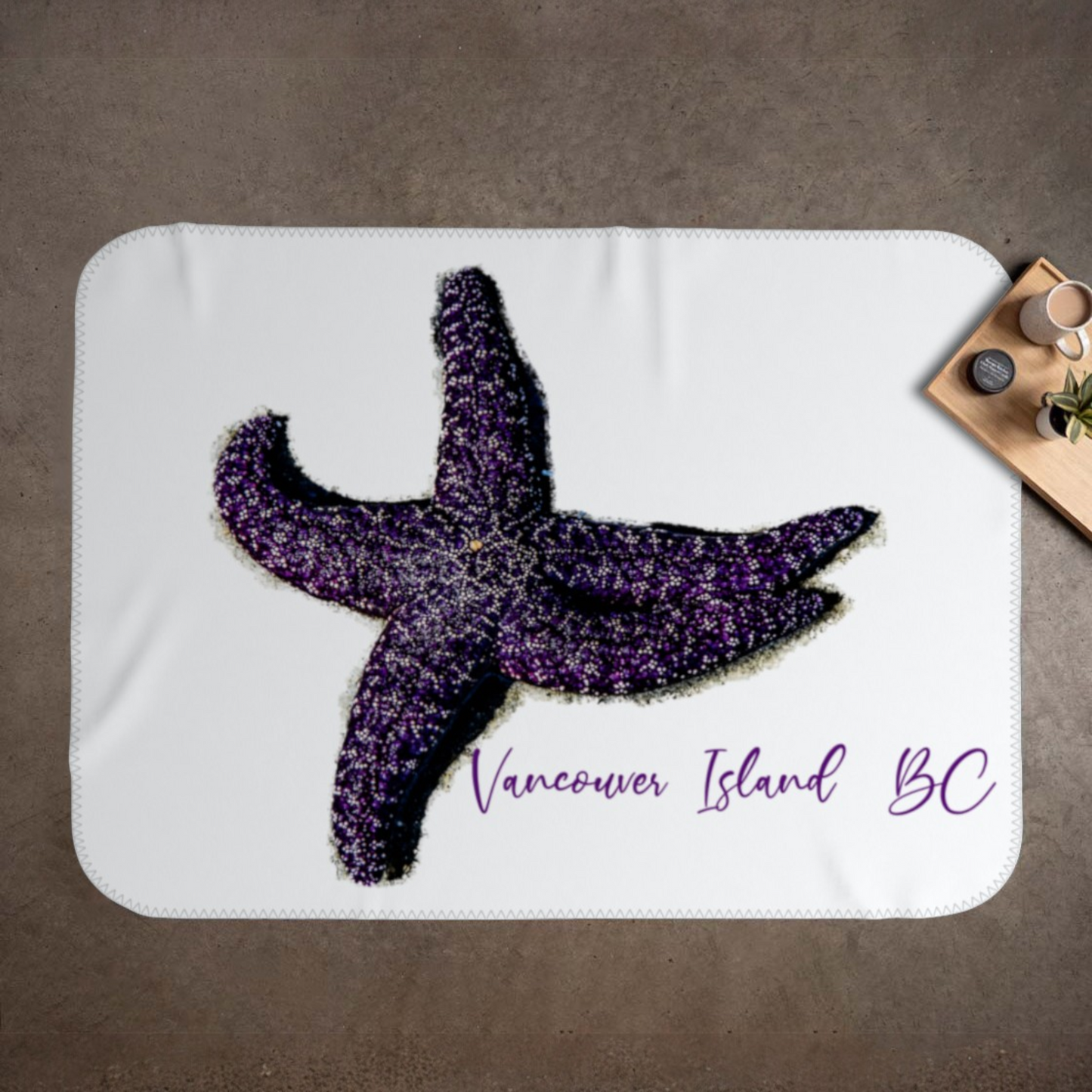 Get Your Happy On! Starfish Vancouver Island Coastal Blanket
