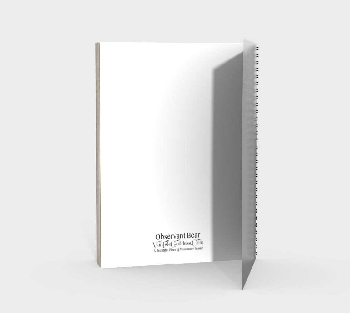 back of spiral noterbook