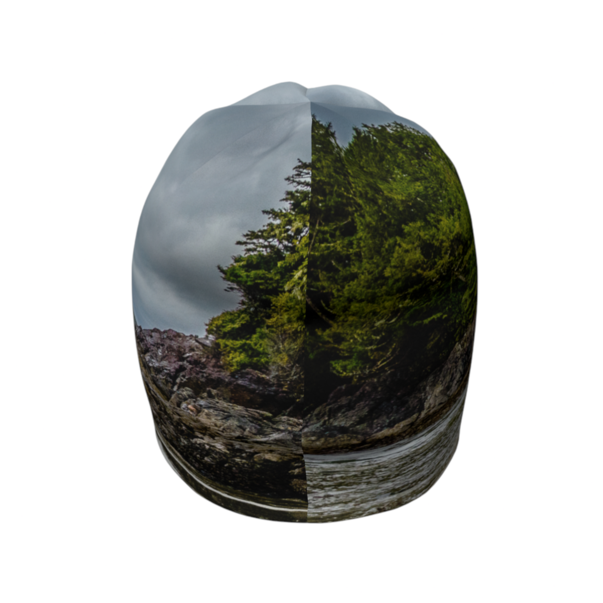 Back sided McKenzie Beach Tofino Beanie by Roxy Hurtubise VanIsleGoddess.Com