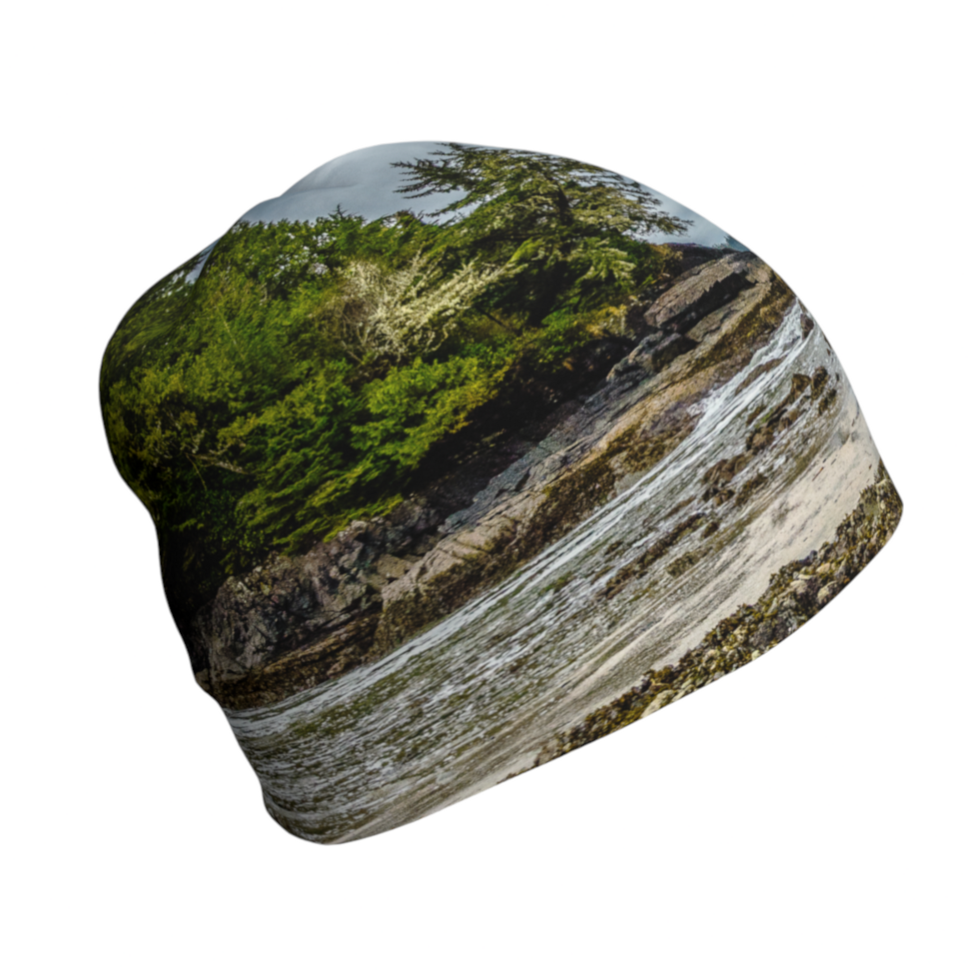 Right side McKenzie Beach Tofino Beanie by Roxy Hurtubise VanIsleGoddess.Com