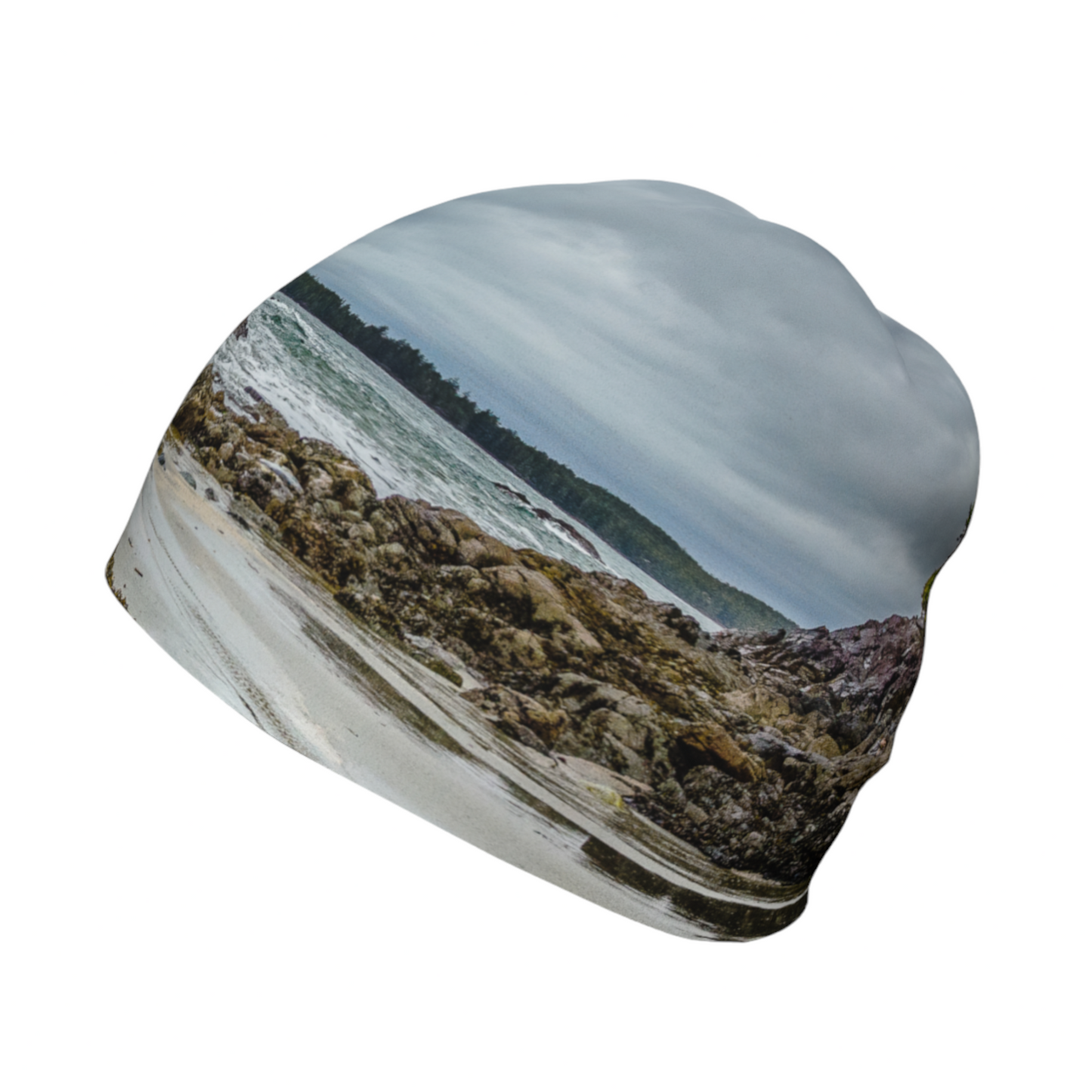 Left side McKenzie Beach Tofino Beanie by Roxy Hurtubise VanIsleGoddess.Com