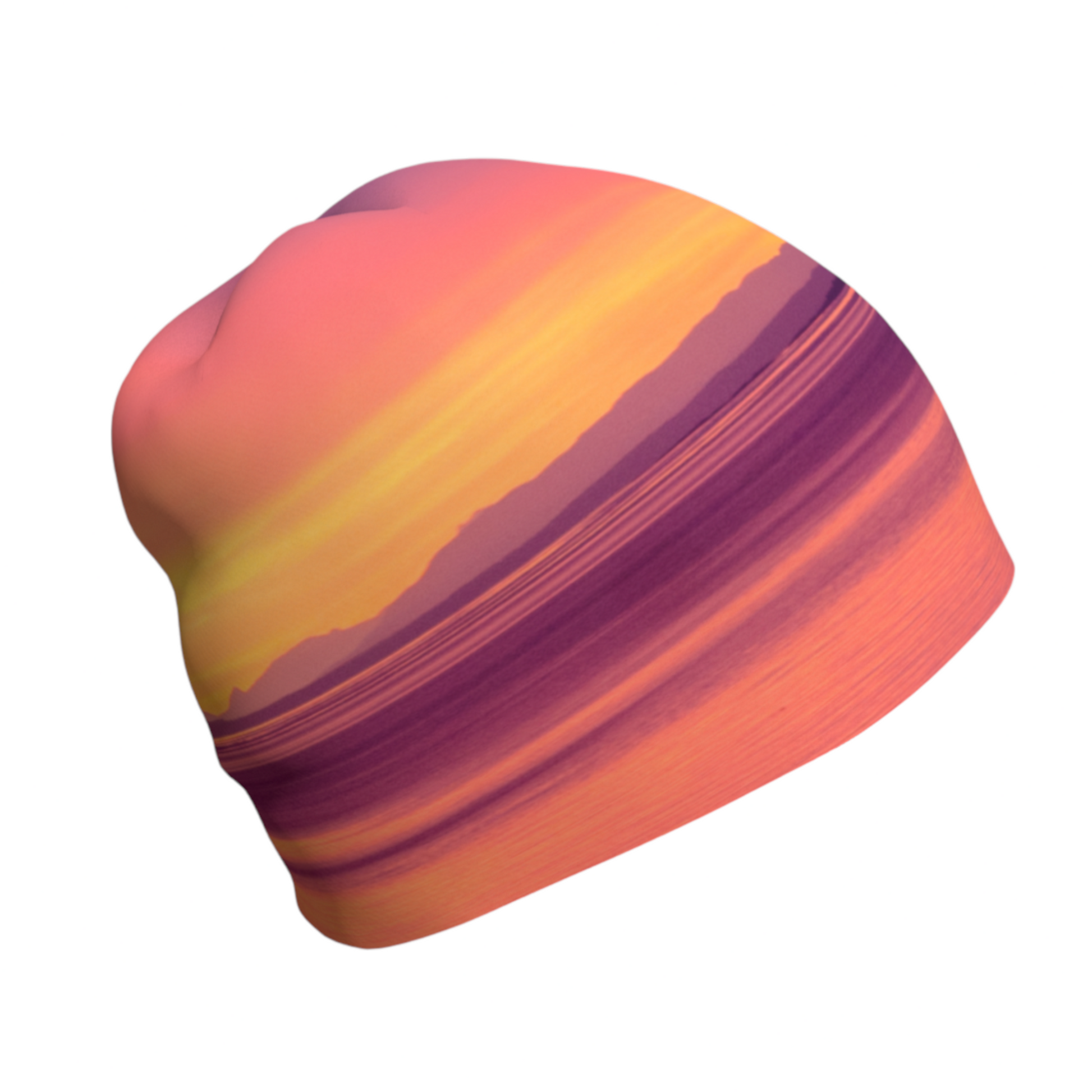 Vancouver Island Sunset Beanie by Roxy Hurtubise VanIsleGoddess.Com