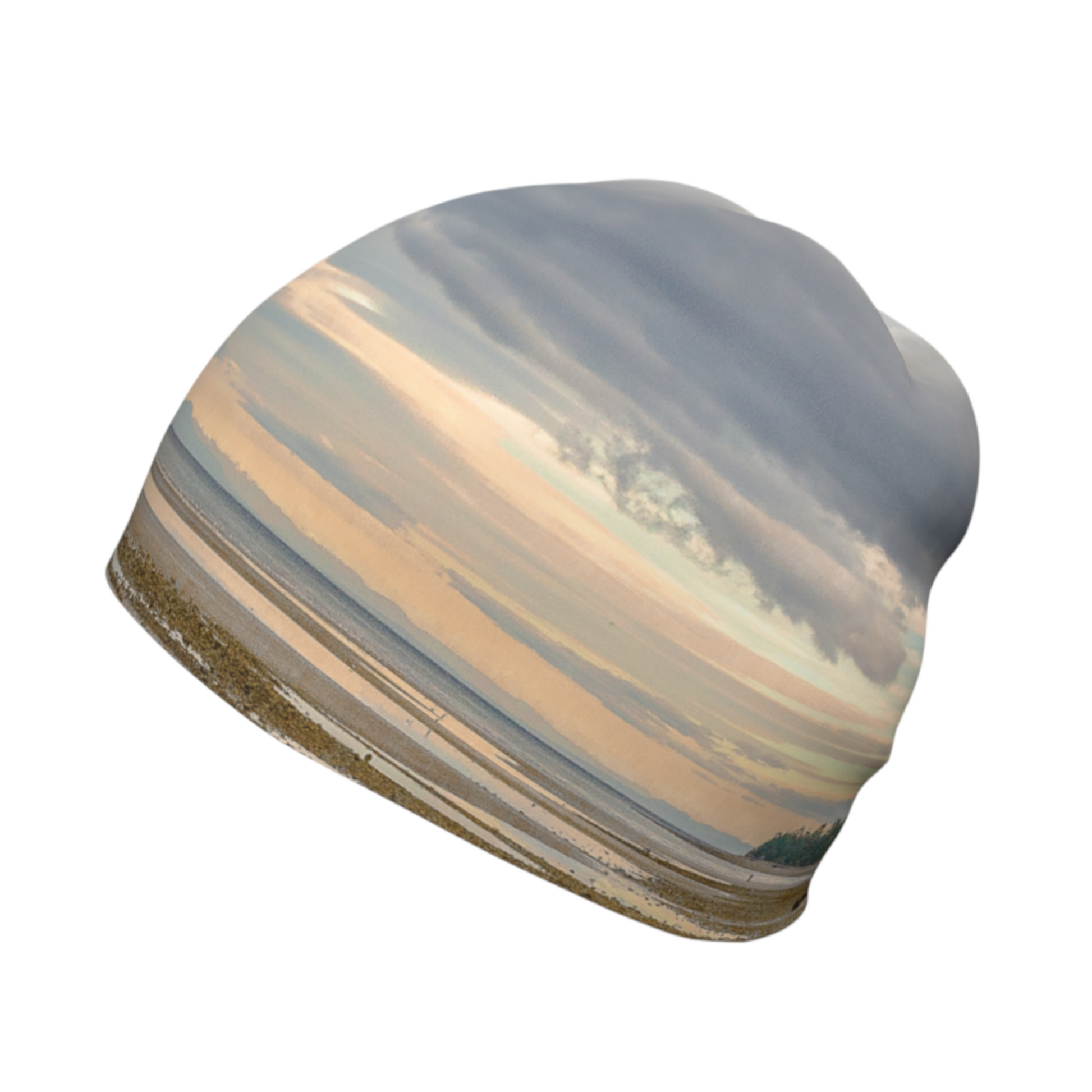 Left side Miracle Beach Beanie by Roxy Hurtubise VanIsleGoddess.Com