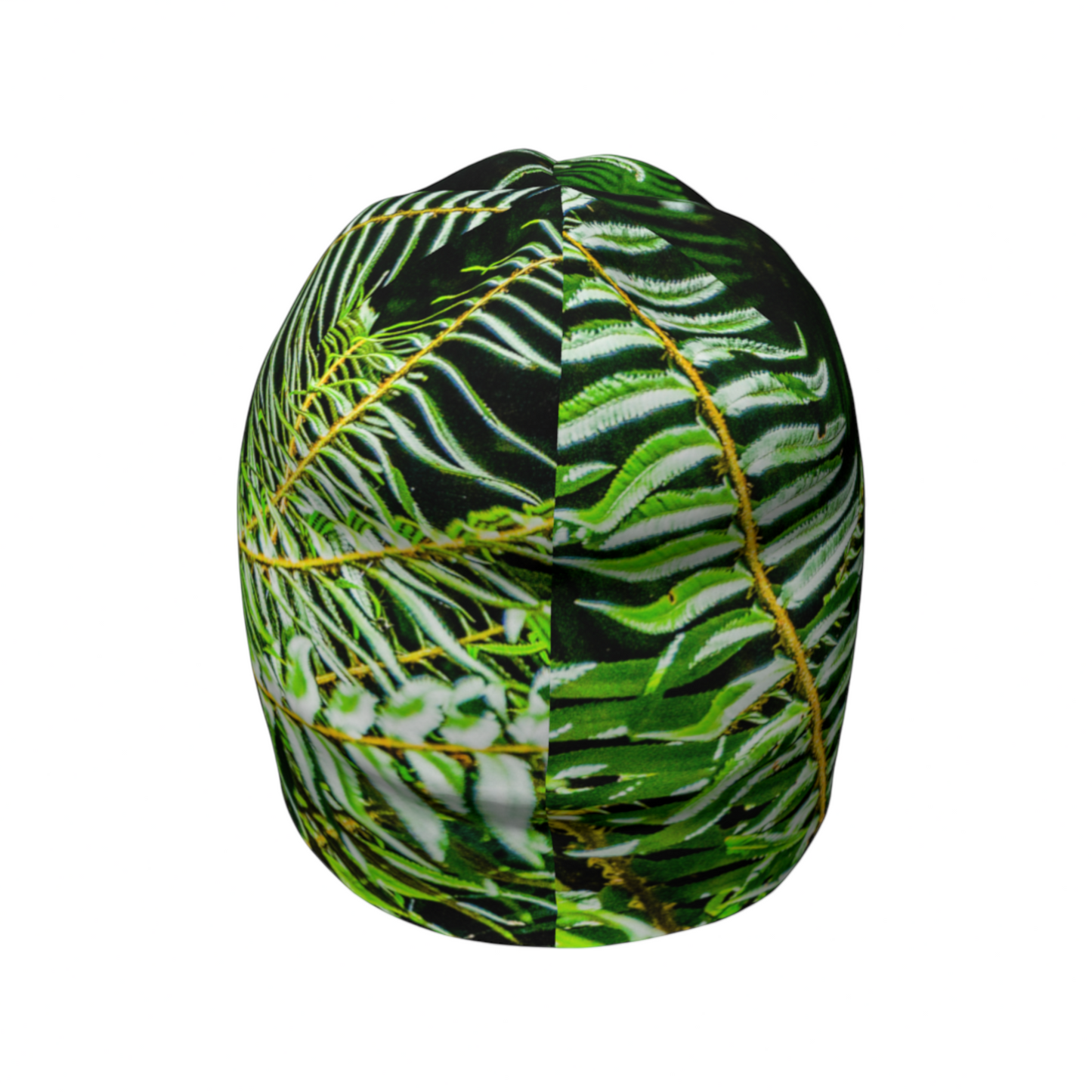 Back side Rainforest Beanie by Roxy Hurtubise VanIsleGoddess.Com