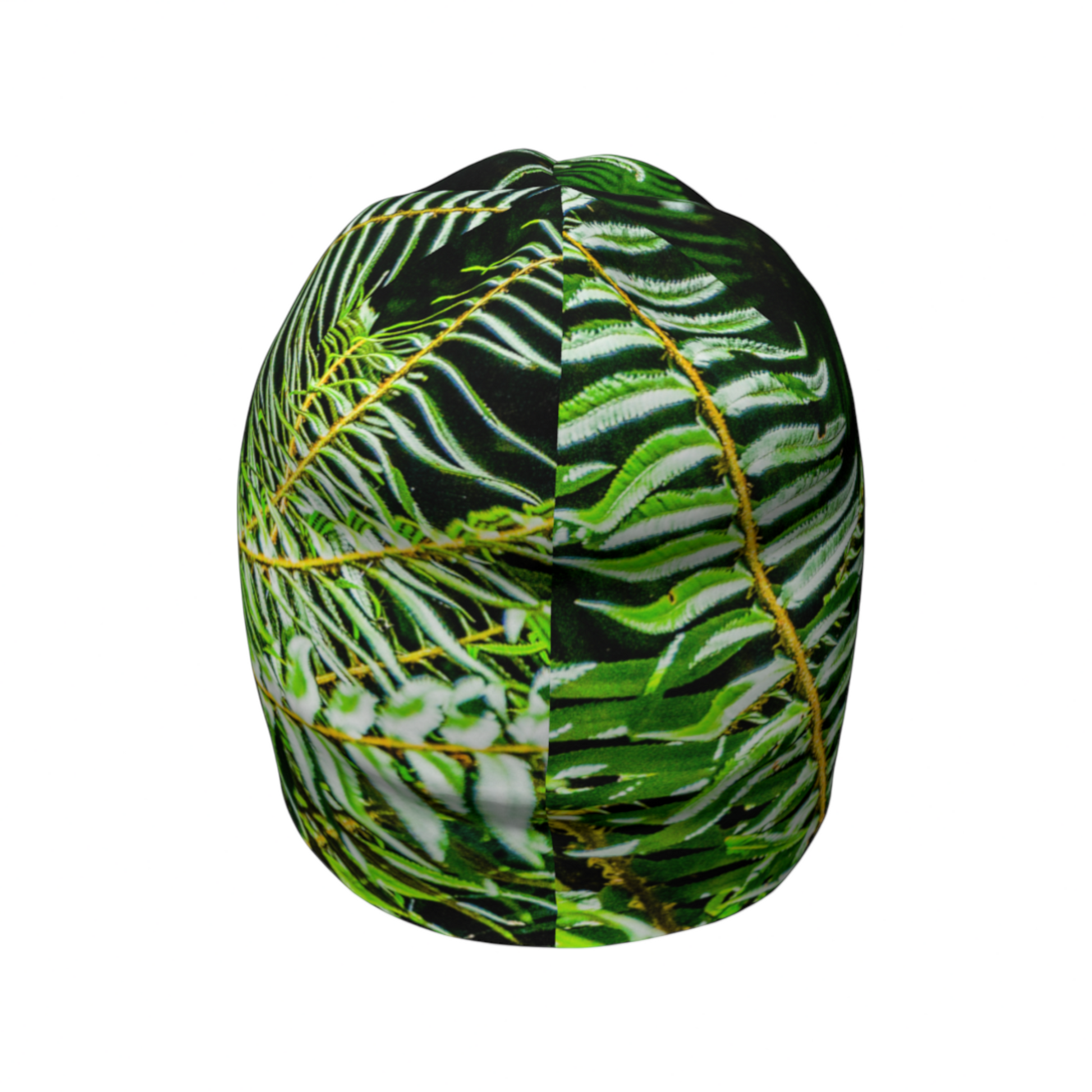 Back side Rainforest Beanie by Roxy Hurtubise VanIsleGoddess.Com