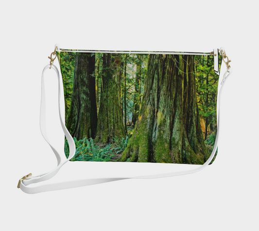 The Ancients Cathedral Grove Vegan Leather Crossbody Purse