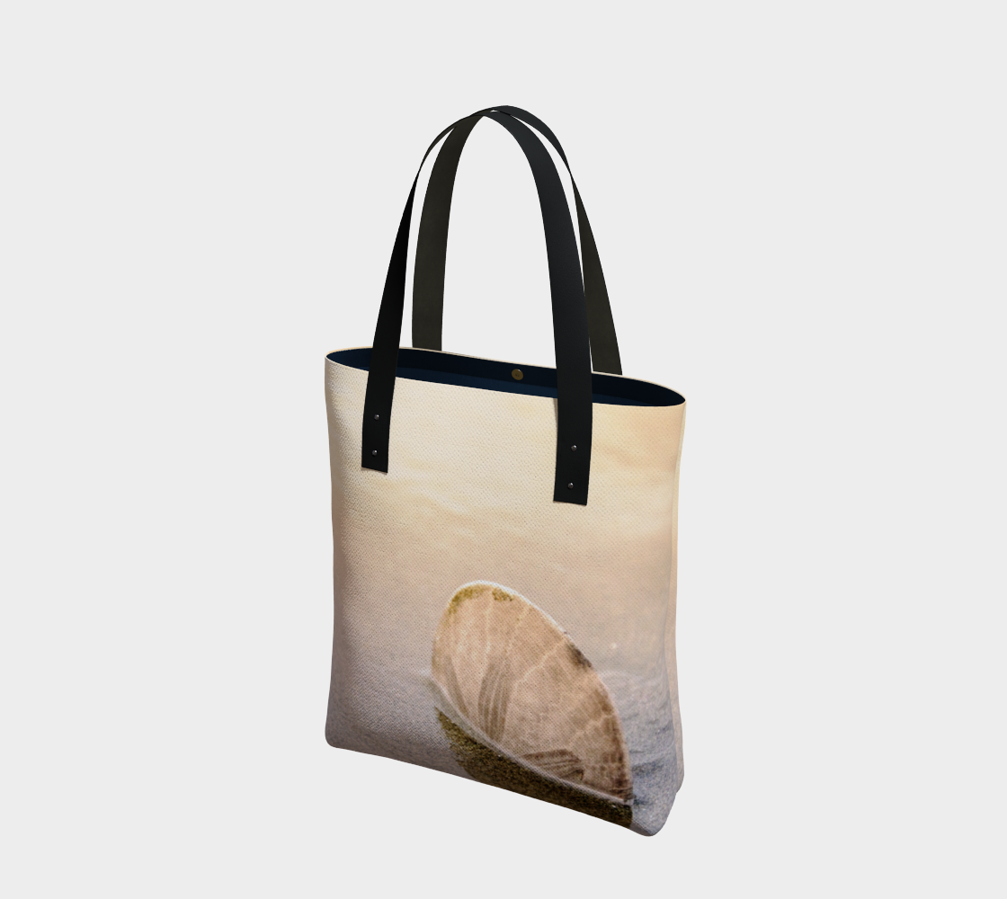 Standing in the Glow Sand Dollar Basic or Urban Tote Bag