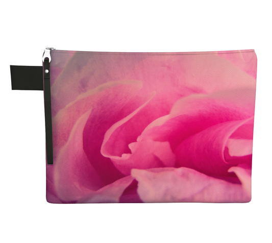 Rose Petal Kiss Zipper Carry All by Vanislegoddess.com available in 4 sizes.