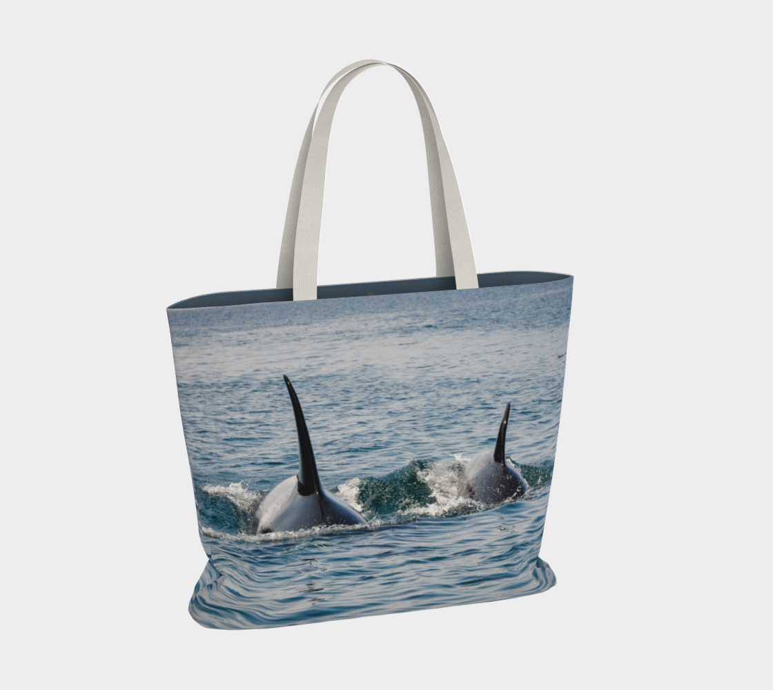 Van Isle Goddess Orcas By My Side Market Tote 