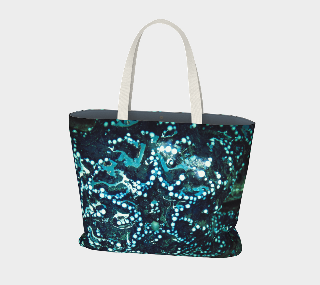 Van Isle Goddess Star Points Starfish oversized Market Tote.