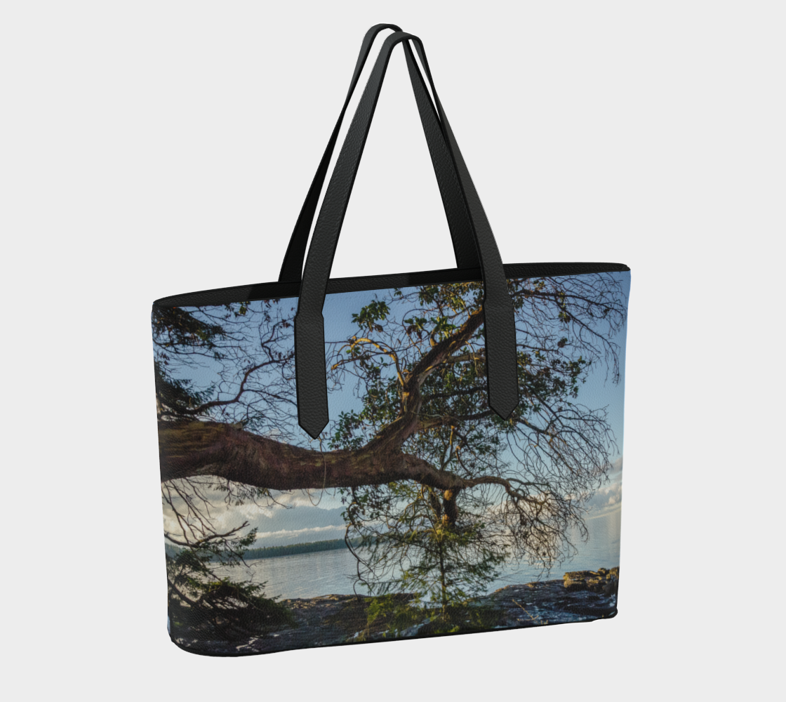 Arbutus Madrona Point Vegan Leather Tote Bag