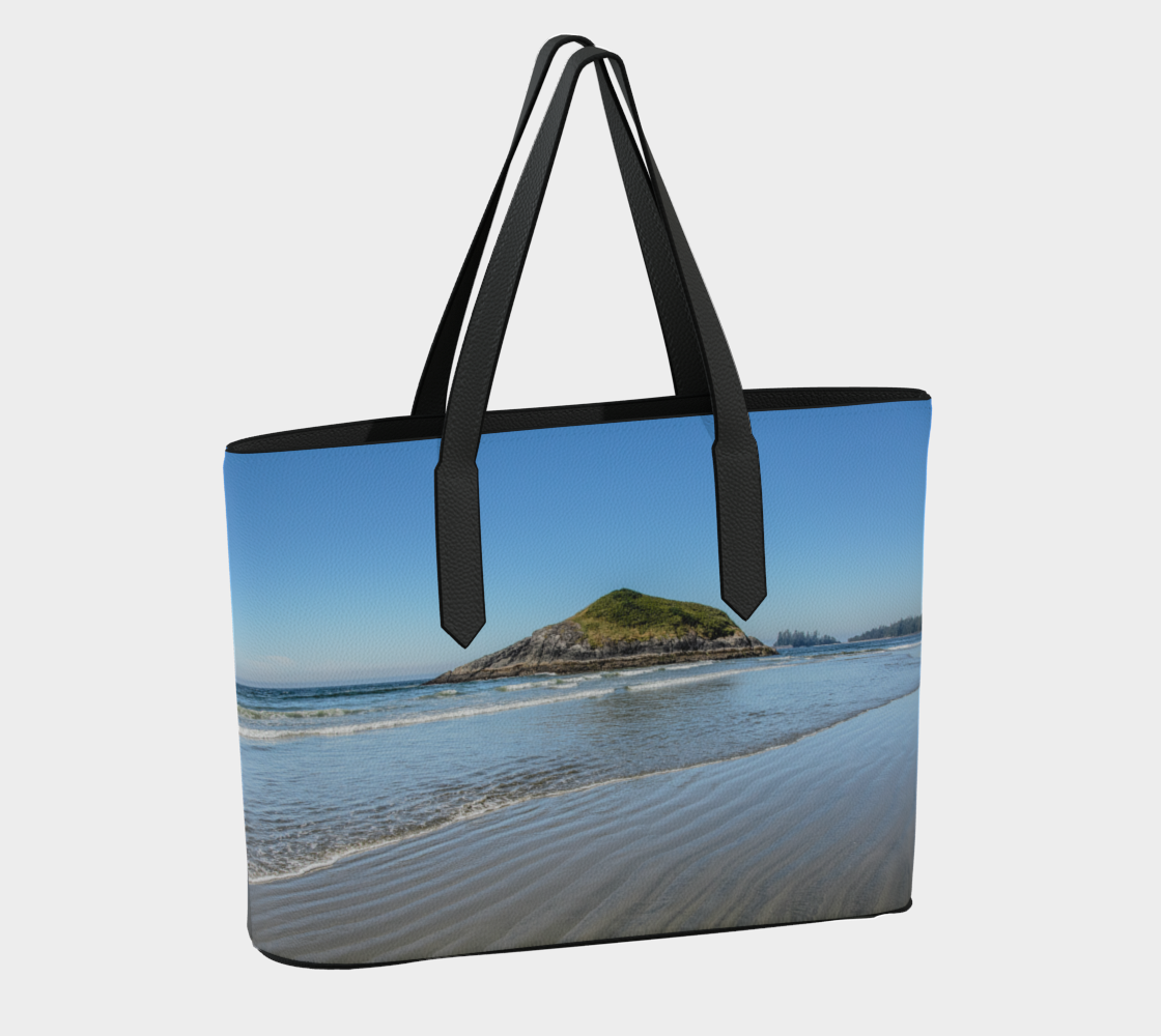 Summer Lovekin Rock Tofino Vegan Leather Tote Bag