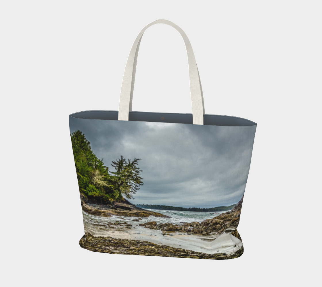 Van Isle Goddess McKenzie Beach Tofino oversized Market Tote.