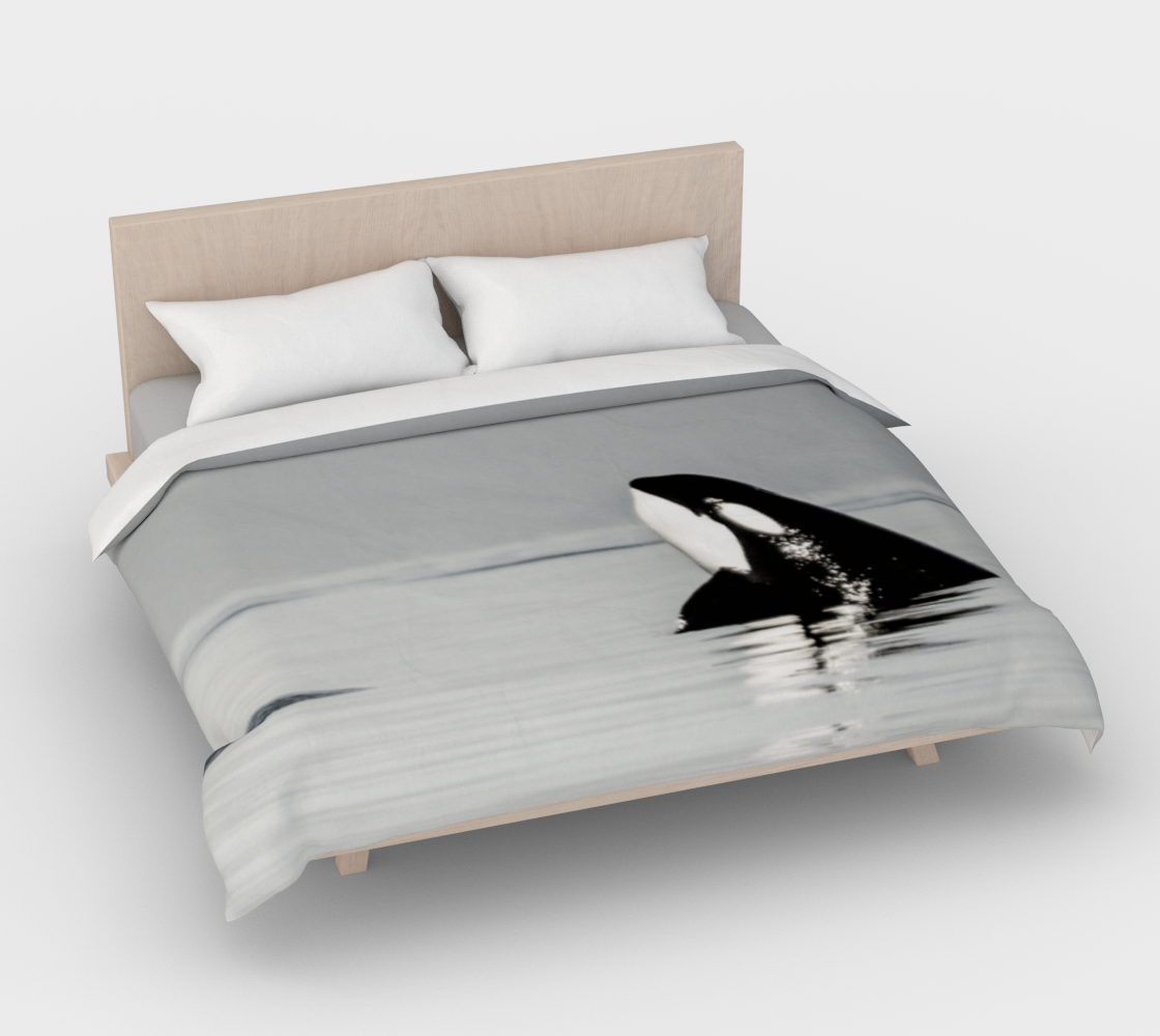 Orca Spy Hop Cotton Duvet Cover