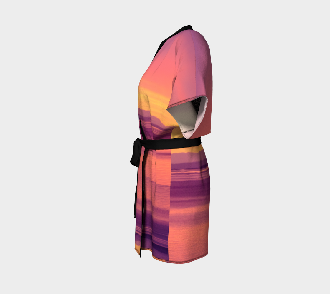 Vancouver Island Sunset Kimono Robe