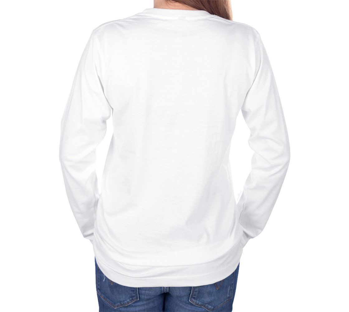 Van Isle Goddess 100% cotton crew neck long sleeve super comfy tee is a must-have basic for any wardrobe.   Features:  Flattering unisex fit Cozy long sleeves Crew neck Made with Milltex lightweight fabric Sizes small to 2XL