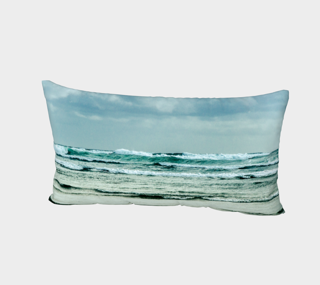 Ocean Calling Long Beach Tofino Bed Pillow Sham