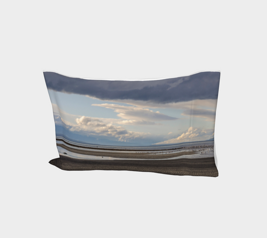 Low Tide Qualicum Beach Bed Pillowcase