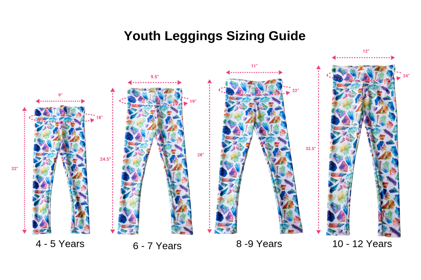 Star Track Youth Leggings