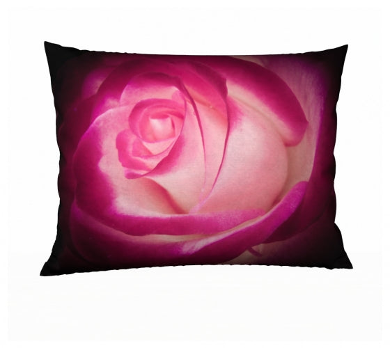 Illuminated Rose 26" x 20" Throw Pillow Cover