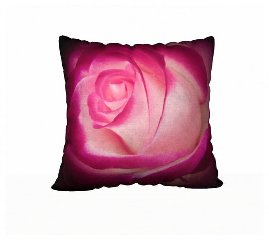 Illuminated Rose 22 x 22 Pillow Case