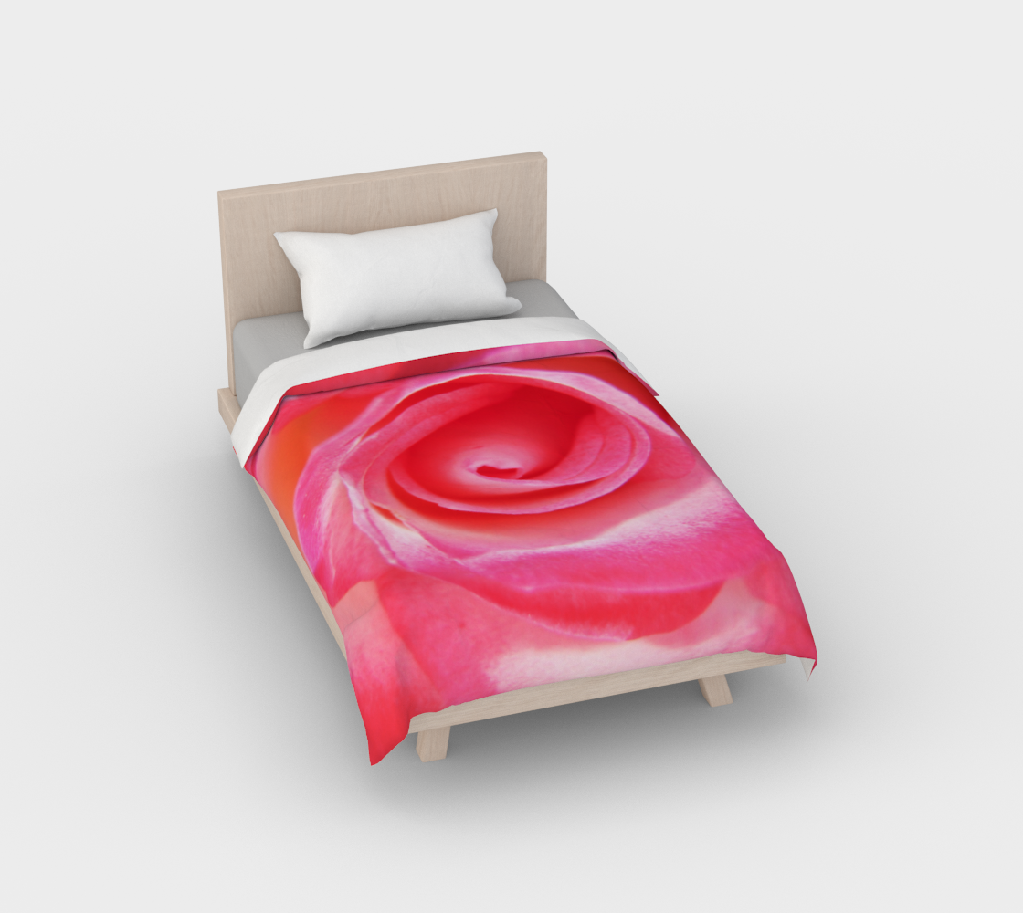 Sparkle Rose Cotton Duvet Cover