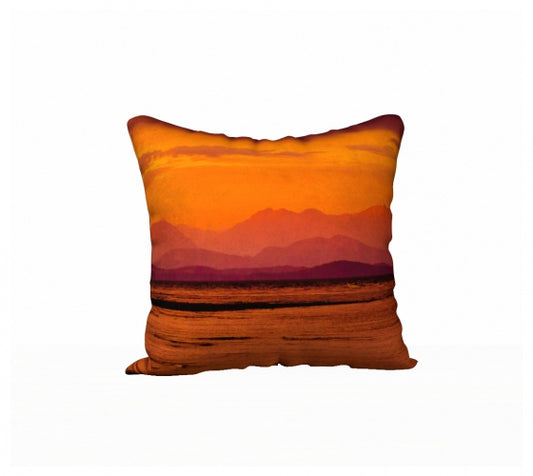 Saratoga Sunset 18 x 18 Pillow Case