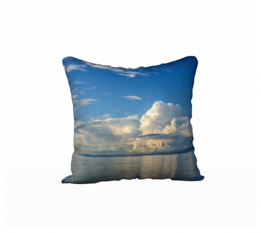 Qualicum Beach 18" x 18" Throw Pillow Cover