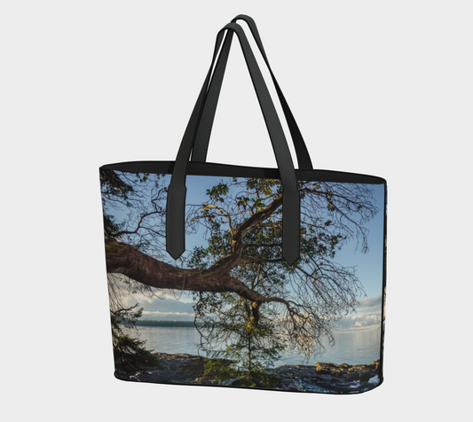 Arbutus Madrona Point Vegan Leather Tote Bag